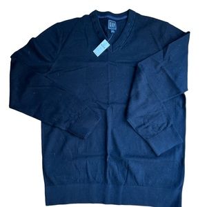 Large tall men’s vneck sweater, GAP, NWT